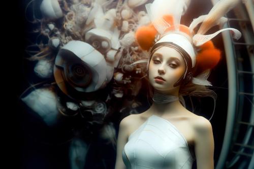 fafione2 an artist standing next to a giant snail with a hat in 7094f3f4-c636-4111-a9d3-1caee23813a7-gigapixel-hq-scale-4 00x@05x