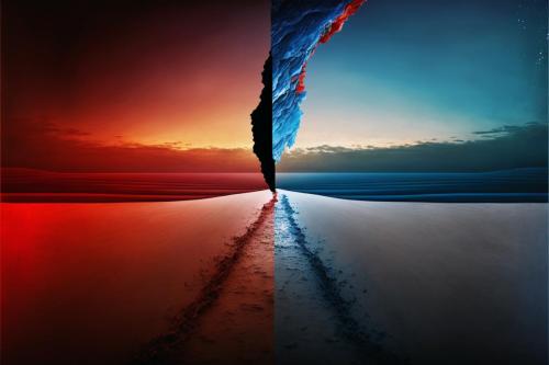 fafione 2 abstract horizon other world red and blue bf4d8abc-ec60-4944-909b-f5de1b61d28b